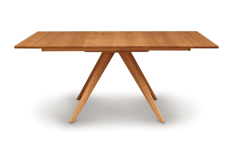 Catalina Extendable Walnut Solid Wood Pedestal Dining Table