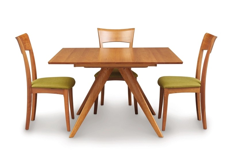 Catalina Extendable Walnut Solid Wood Pedestal Dining Table