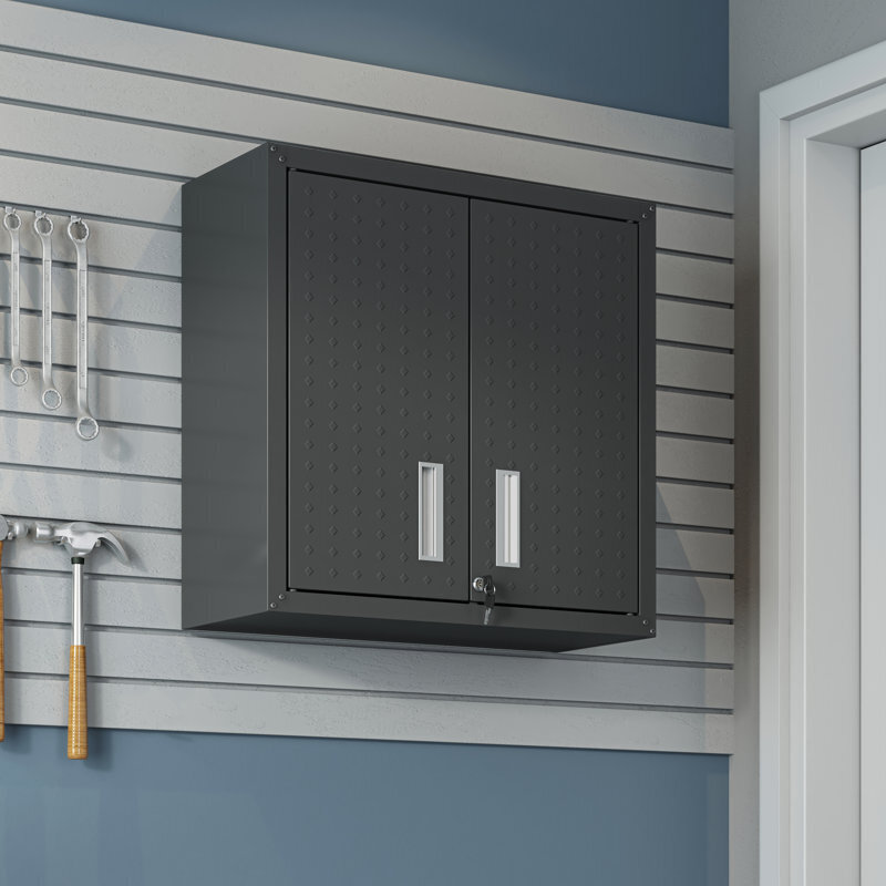 Charcoal Grey Stainless Steel Wall Cabinets