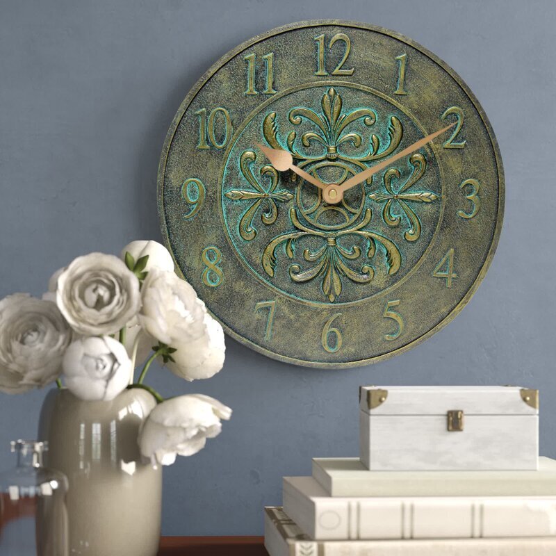 Charming Country Chic Oversized Clock Display