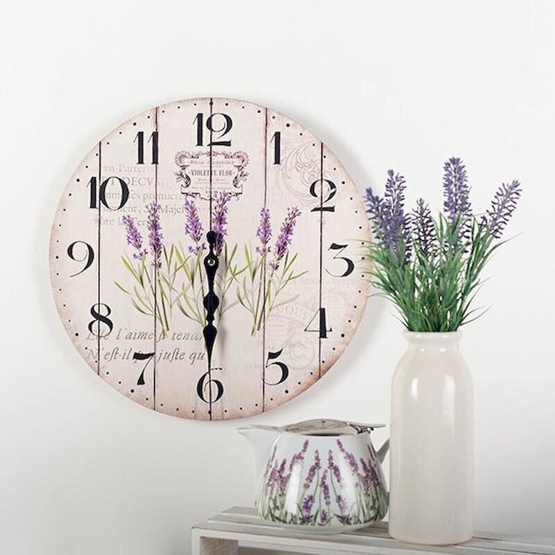 Charming French country wall clock