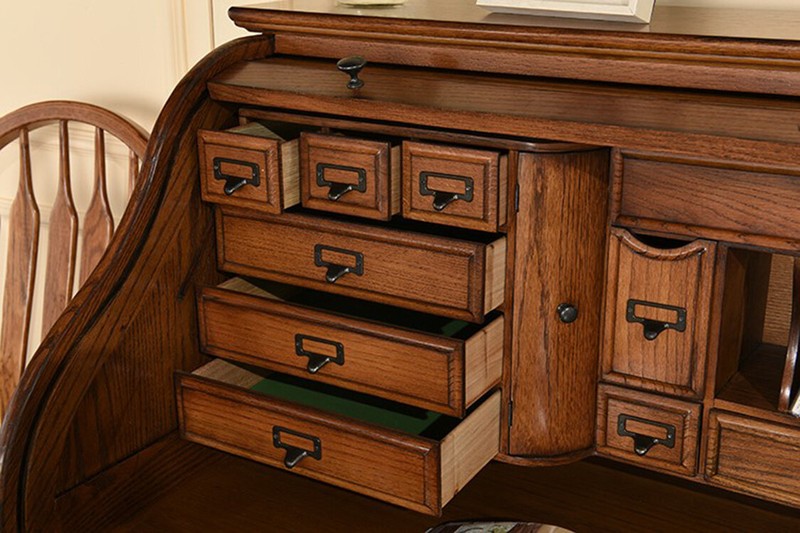 Chelsea Home Secretary Desk with Hutch