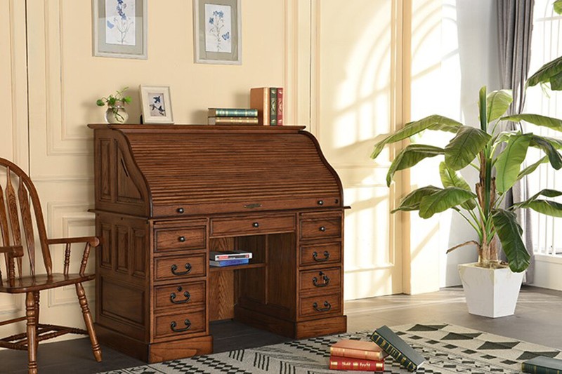 Chelsea Home Secretary Desk with Hutch