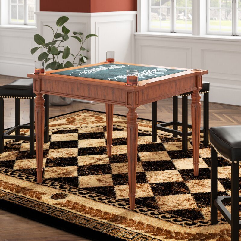 Straight Up Chess Board - Cherry Bean Board with 3 Flat Black Frame