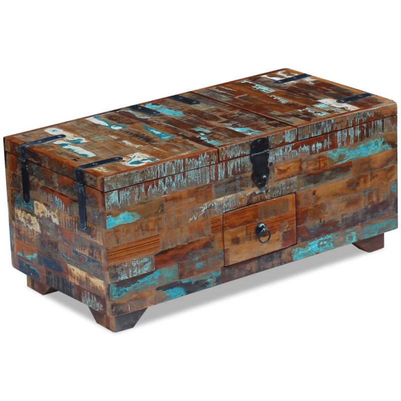 Chicopee Solid Wood Coffee Table with Storage