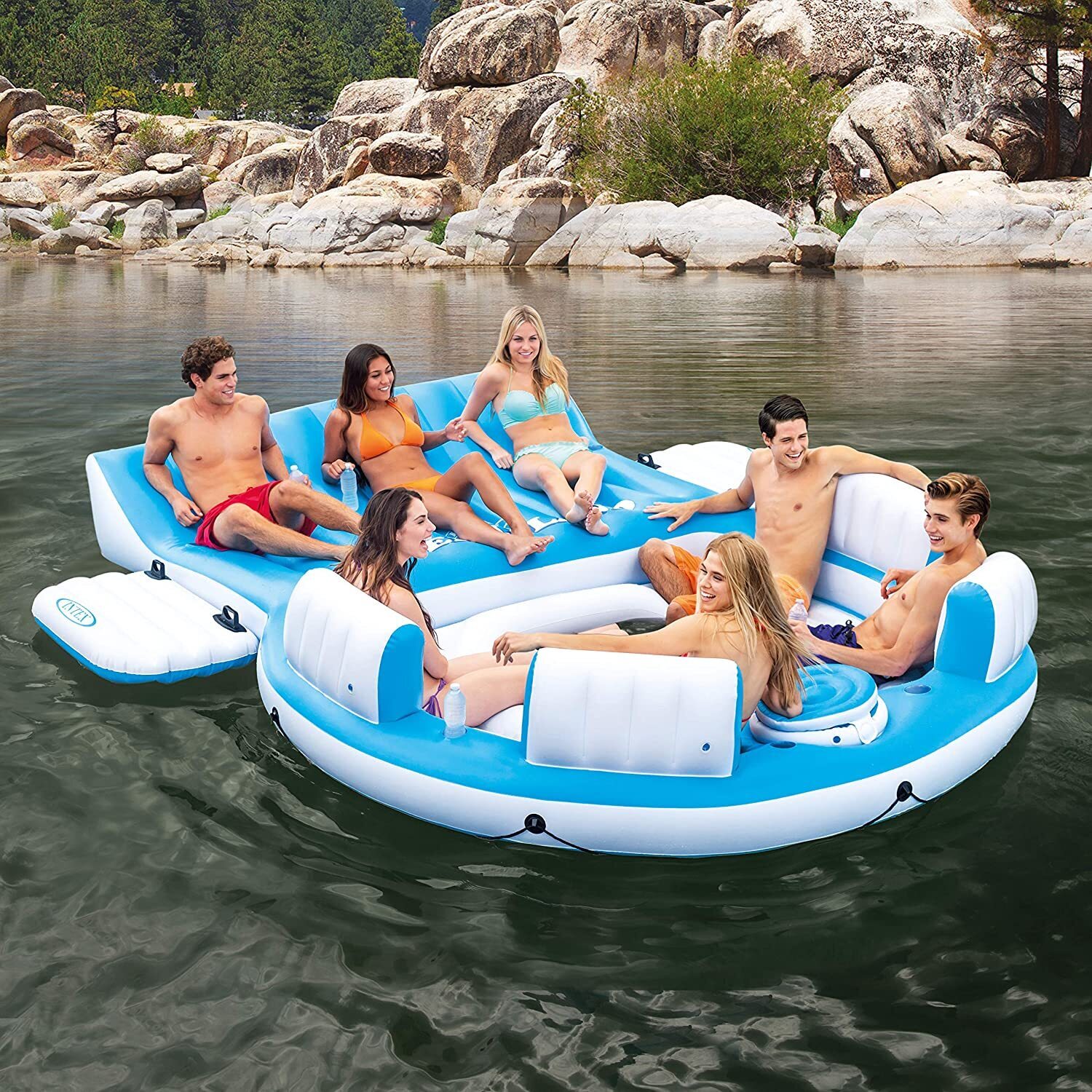 Chill and Splash Inflatable Island