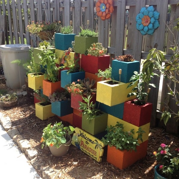 Cinder Block Garden Ideas Cinder Block Garden Ideas