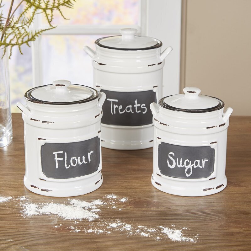 Classic Ceramic Canisters for Kitchen 