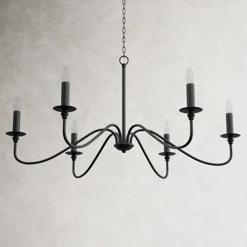 Classic metal shaker chandelier