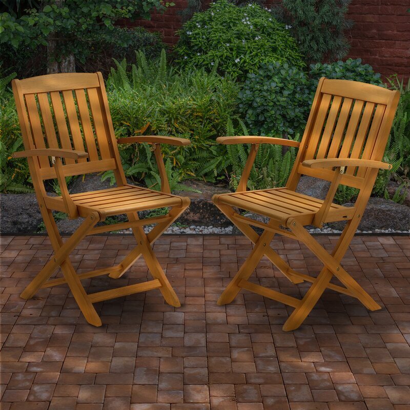 Classic Wood Patio Chairs