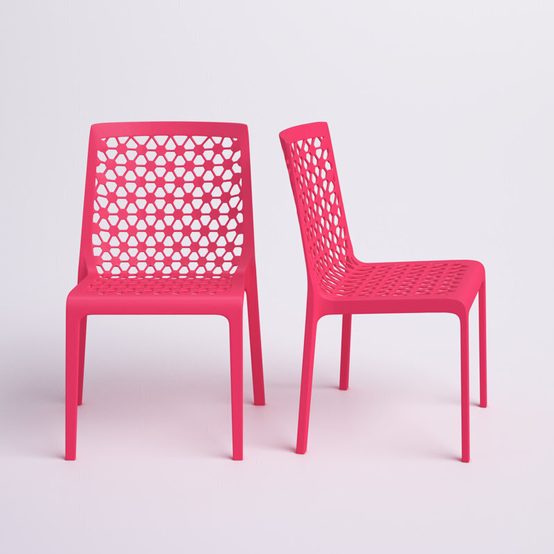 Classic Woven Design Pink Garden Furniture 