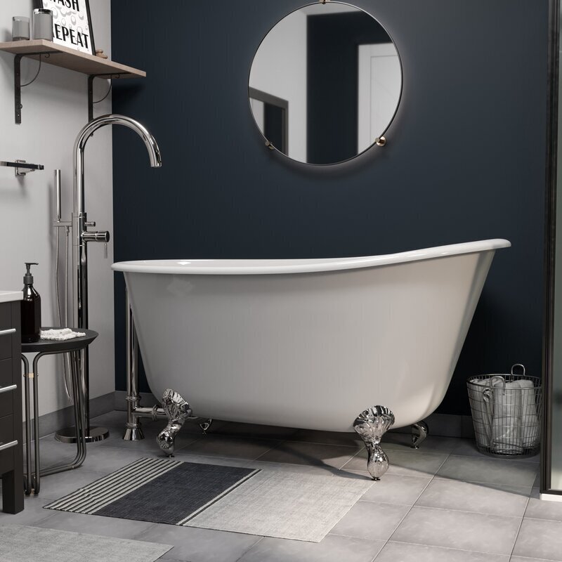 Clawfoot Tub With Faucet