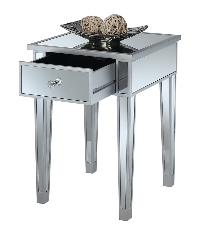 Claybrooks 24'' Tall End Table with Storage