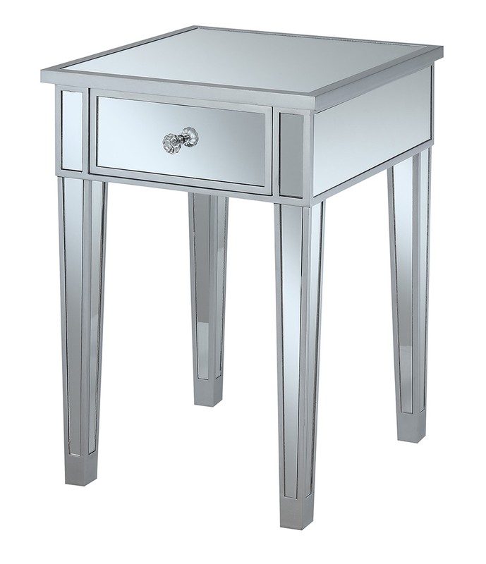 Claybrooks 24'' Tall End Table with Storage