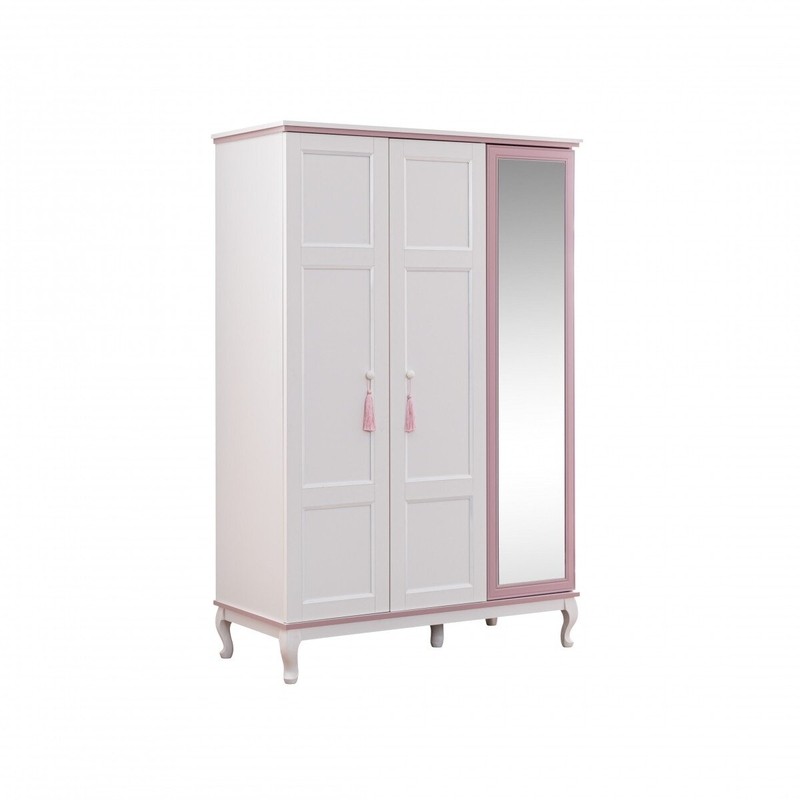Clela 52.76'' Wide Airmoire with Mirror