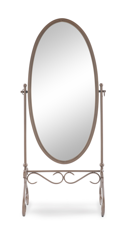 Cobbs Antique Traditional Distressed Cheval Mirror