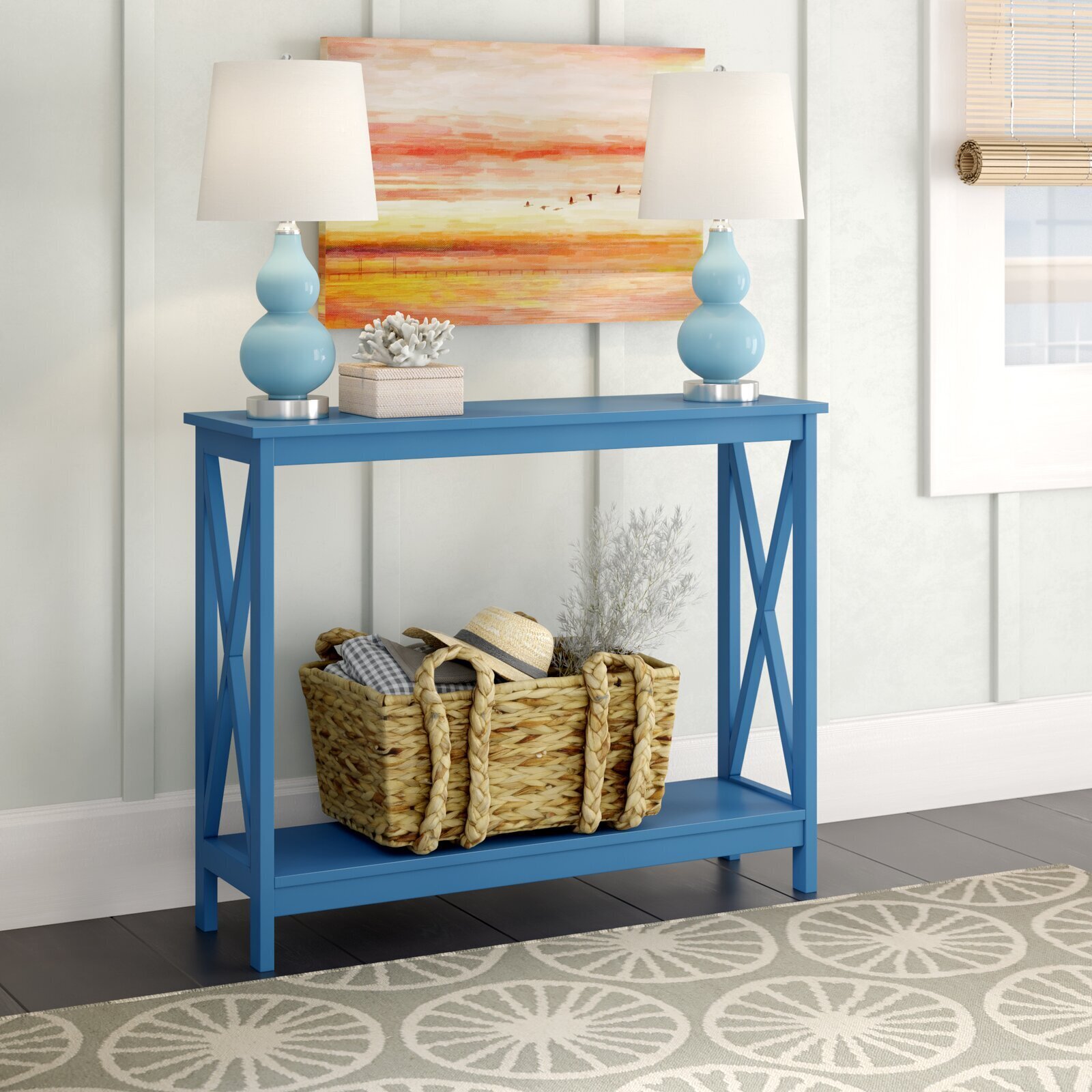 Colorful Console Table
