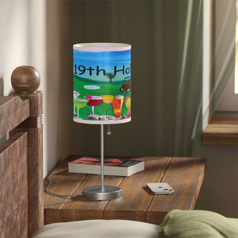 Contemporary Artistic Golf Lamp