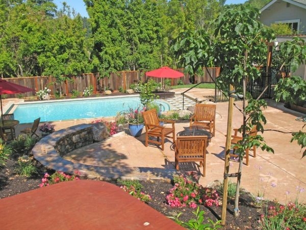 Contemporary Backyard Landscape Design Contemporary Backyard Landscape Design