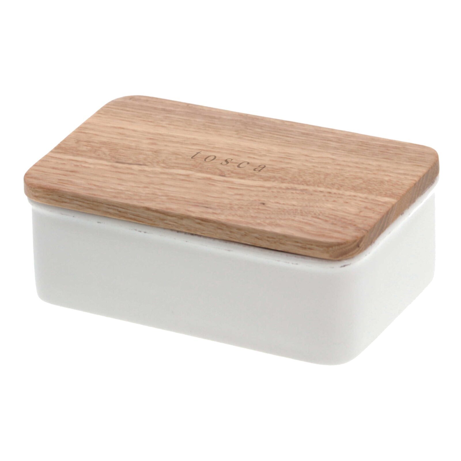 Contemporary butter dish