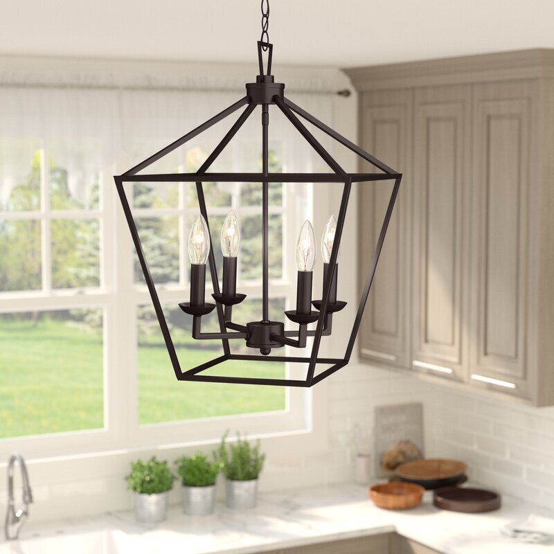 Black entryway pendant deals light