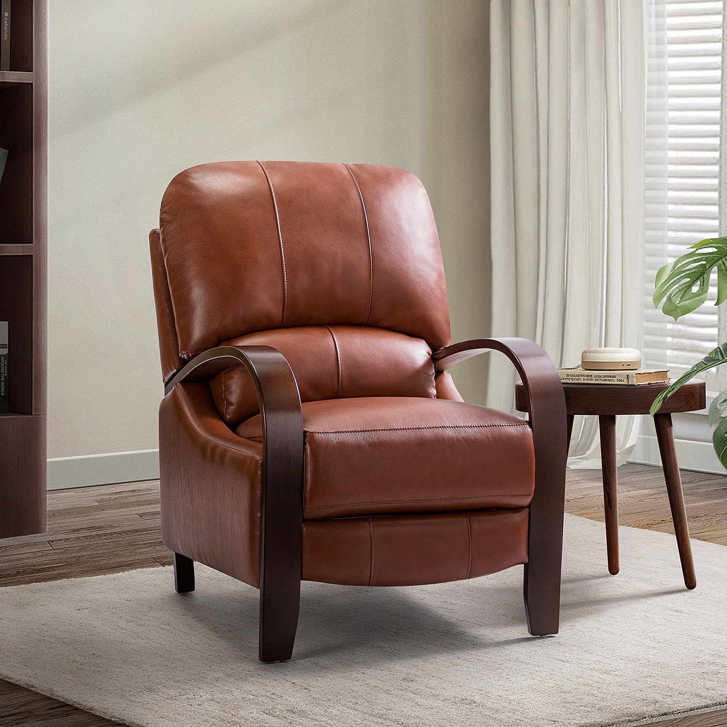 Contrasting Modern Leather Recliners
