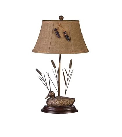 Cottage Chic Duck Lamp
