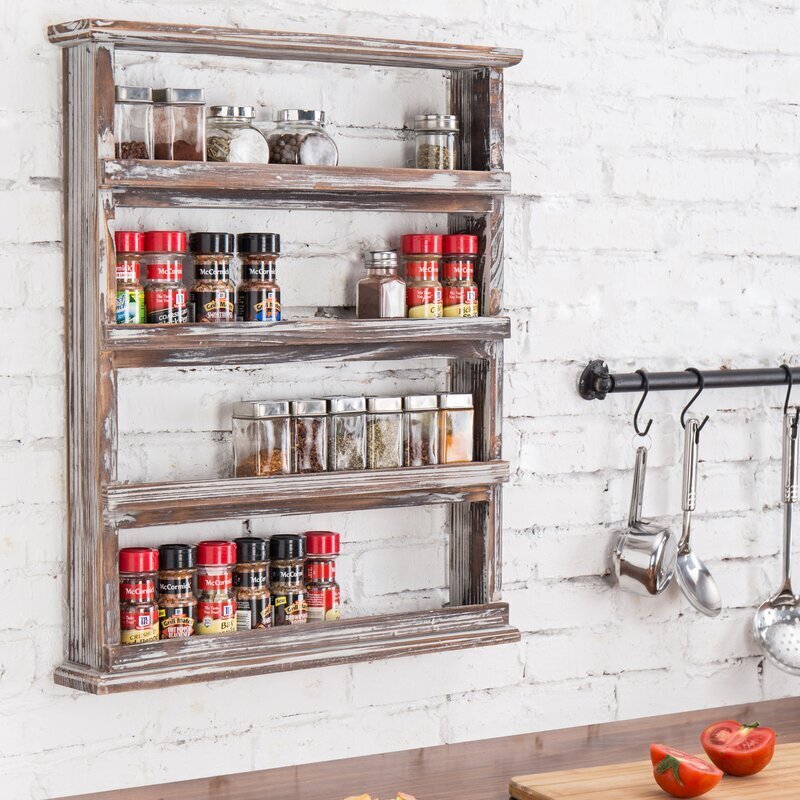 Cottage core funky spice rack