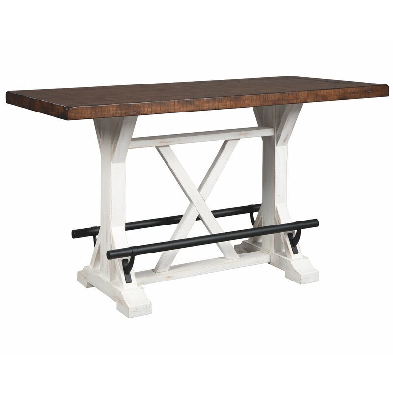 Countertop Table With Footrests