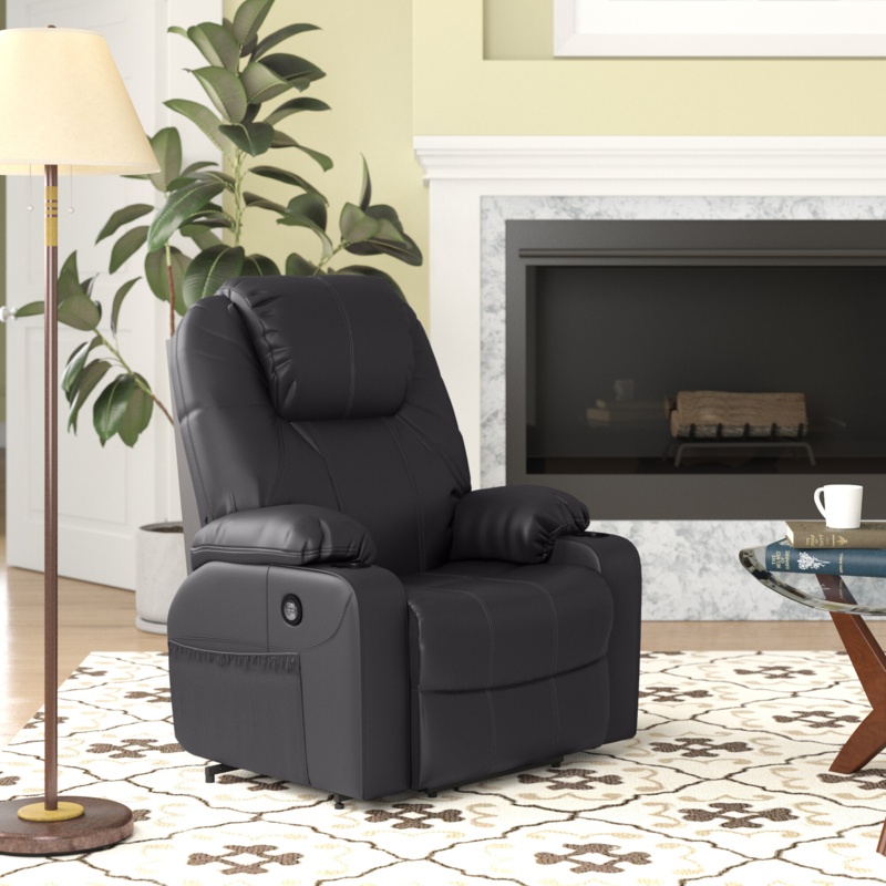 Power Lift Recliner Chair with Cup Holders