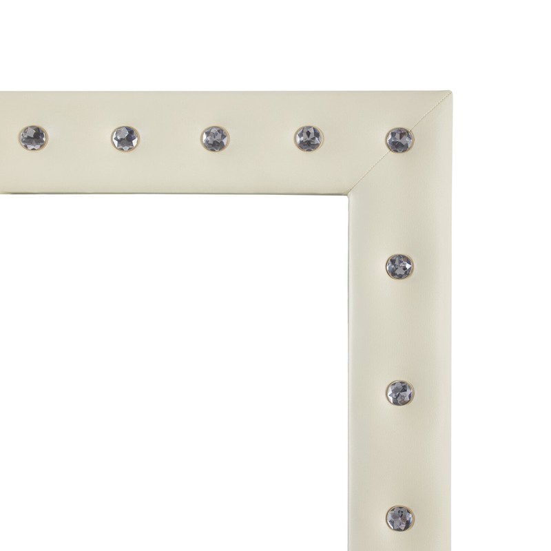 Crystal Tufted Full Length Mirror
