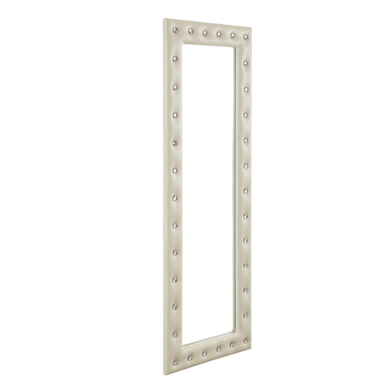 Crystal Tufted Full Length Mirror