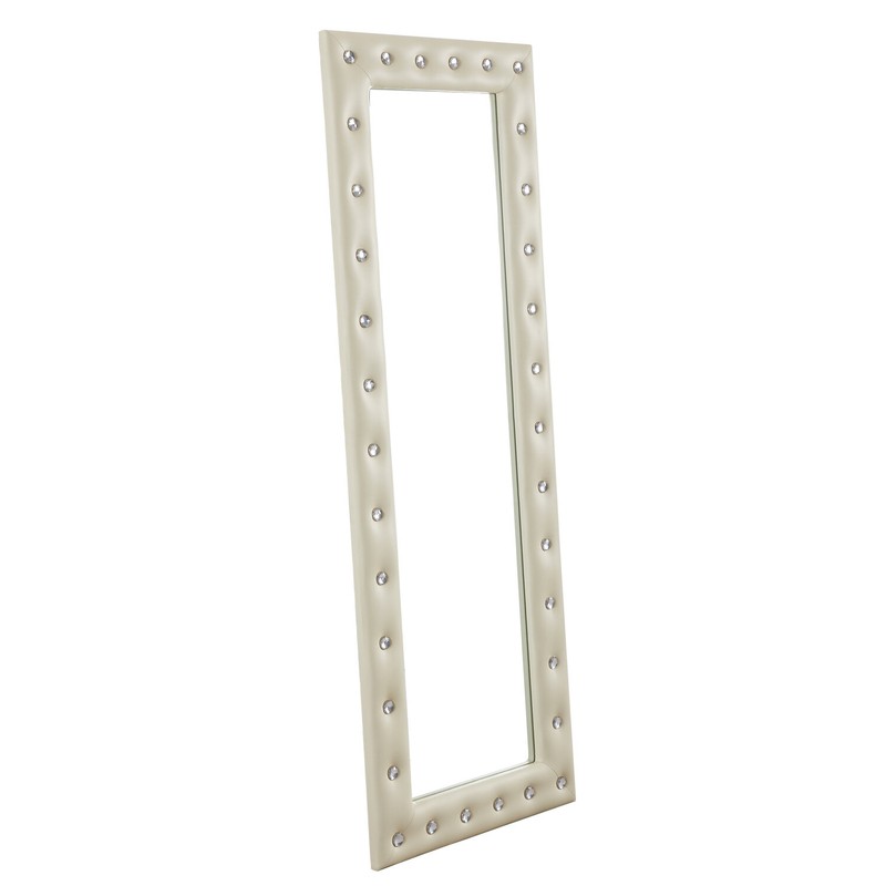 Crystal Tufted Full Length Mirror