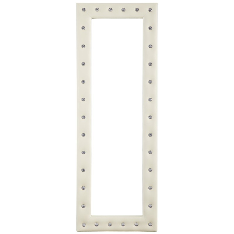 Crystal Tufted Full Length Mirror