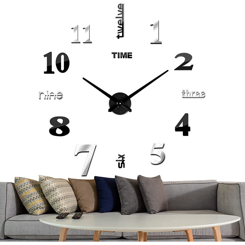 Customizable Oversized Wall Clock