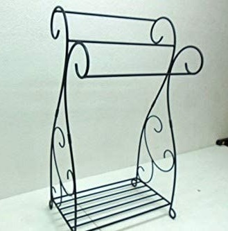Dainty Wrought Iron Quilt Rack