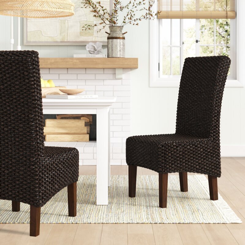 Dark Seagrass Chairs