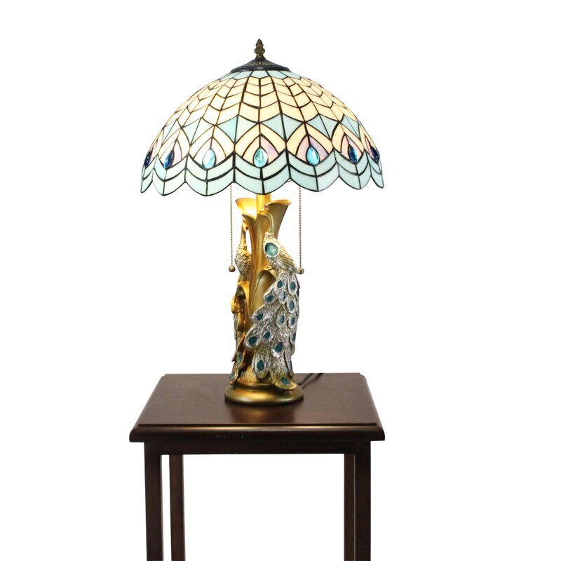 Decorative Peacock Table Lamp