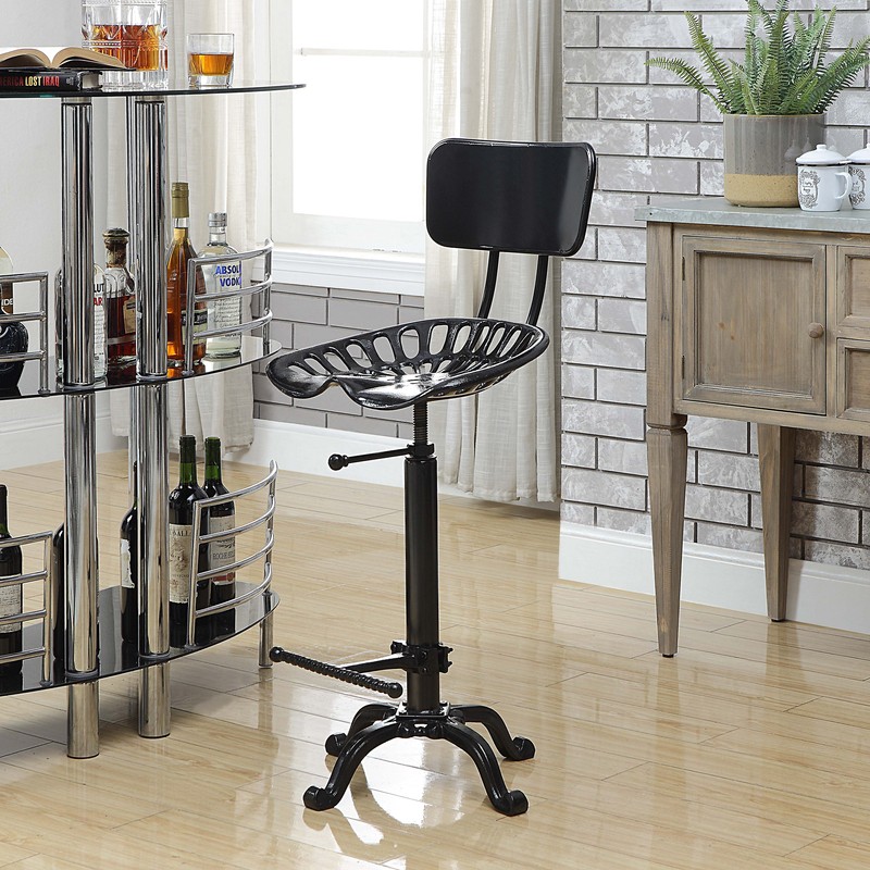 Delaney Adjustable Height Bar Stool
