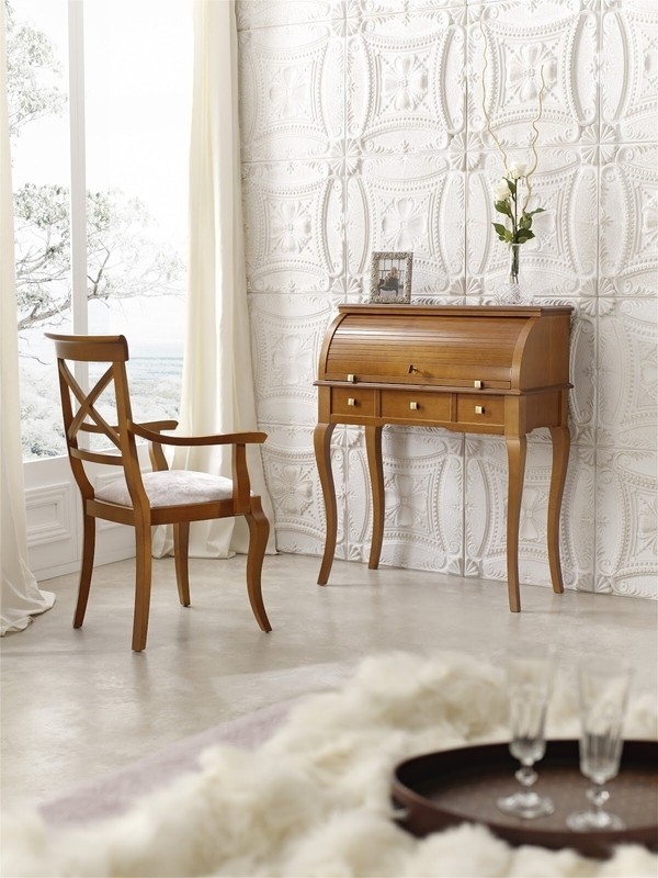 Dewayne Secretary Desk with Hutch