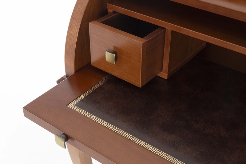 Dewayne Secretary Desk with Hutch