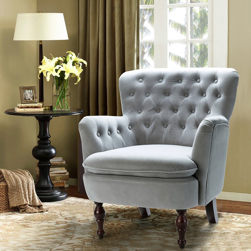 Didonato 28'' Wide Tufted Velvet Armchair