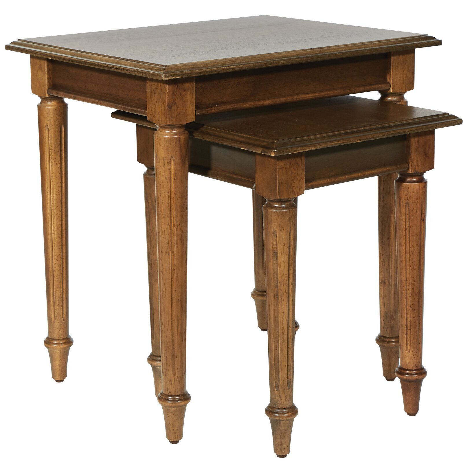 Distressed Antique Stacking Tables
