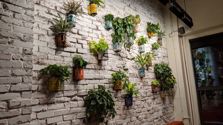 diy potted wall garden diy potted wall garden