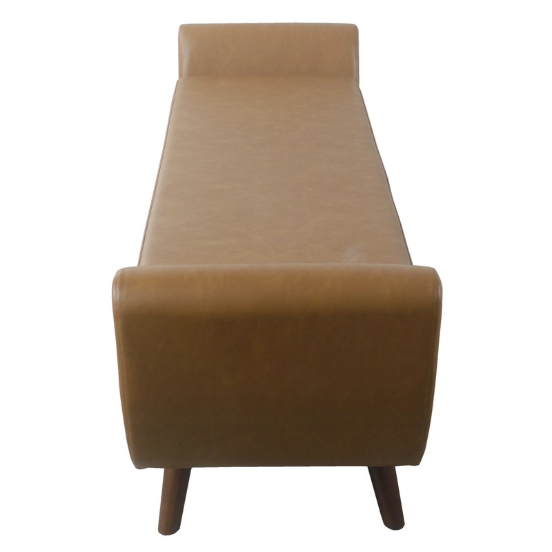 Dontre Faux Leather Flip Top Storage Bench