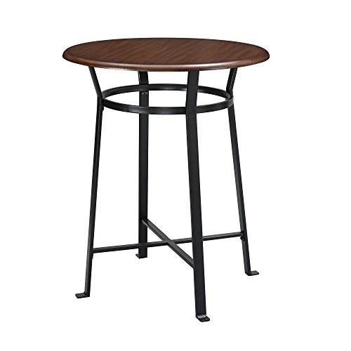 Dorel Living Montgomery 3-Piece Dining Set, Dark Mahogany -