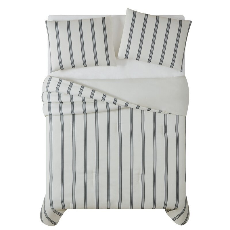 Double Pinstriped Bedding