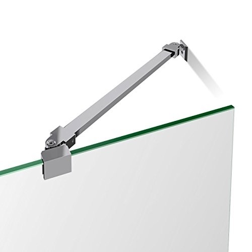 DreamLine Aqua Ultra 57-60 in. W x 58 in. H Frameless Hinged Tub Door with Extender Panel in Chrome, SHDR-3448580-EX-01