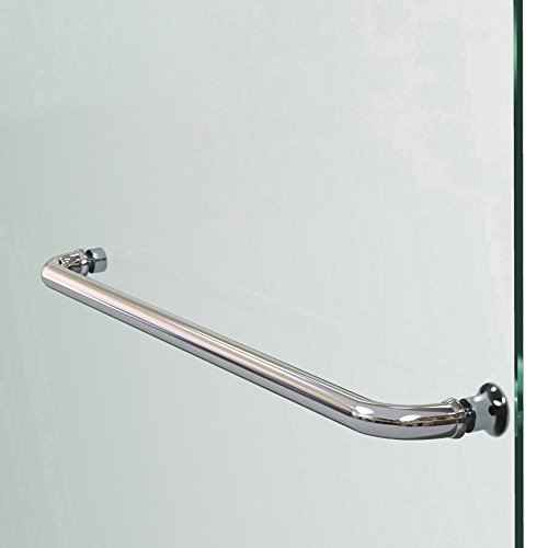 DreamLine Aqua Ultra 57-60 in. W x 58 in. H Frameless Hinged Tub Door with Extender Panel in Chrome, SHDR-3448580-EX-01