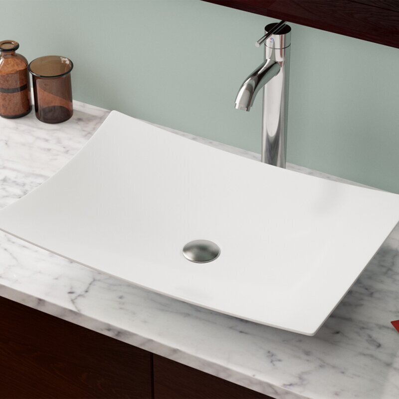 Durable Shallow Vessel Sinks